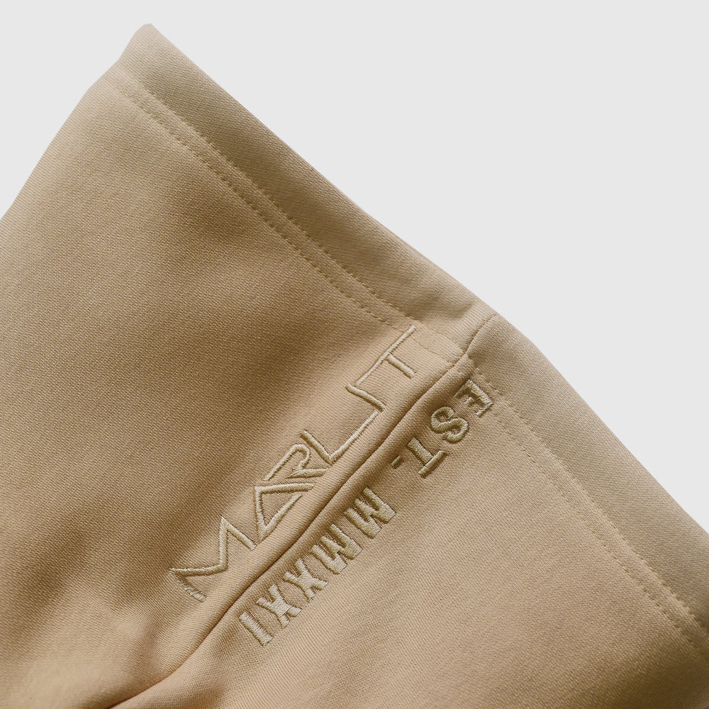 Beige Oversized Unisex Hoodie