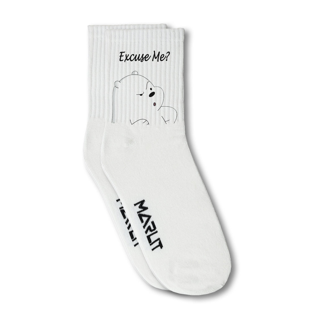 EXCUSE ME | CREW SOCKS