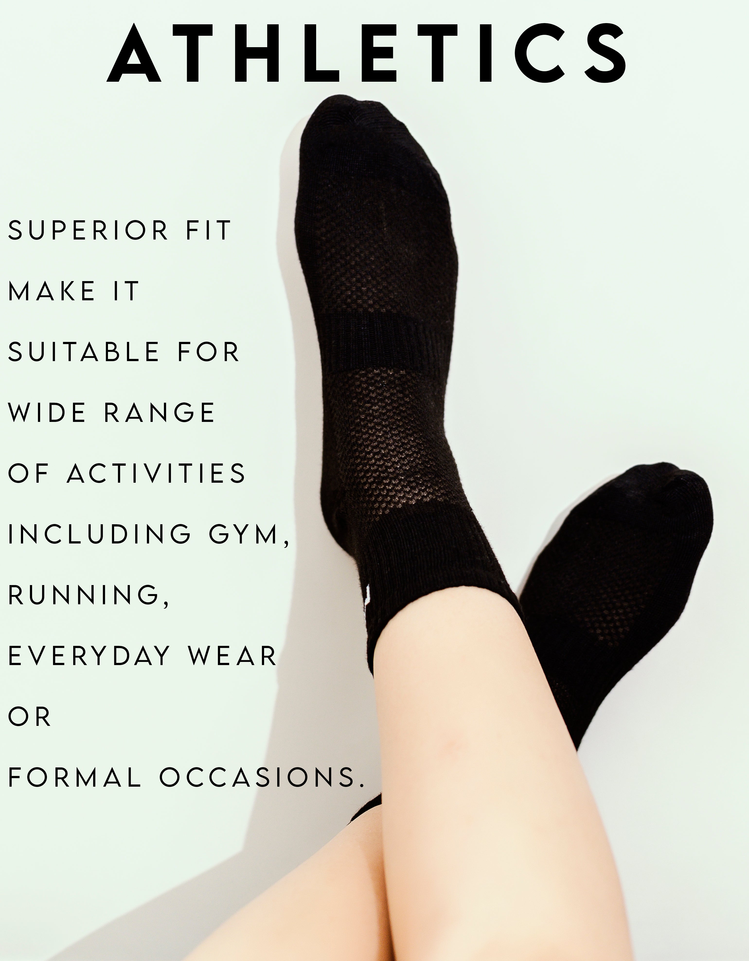 Superior Fit Make It Suitable for Wide Range of Activities Including Gym, Running, Everyday Casual Wear or Formal Occasions.