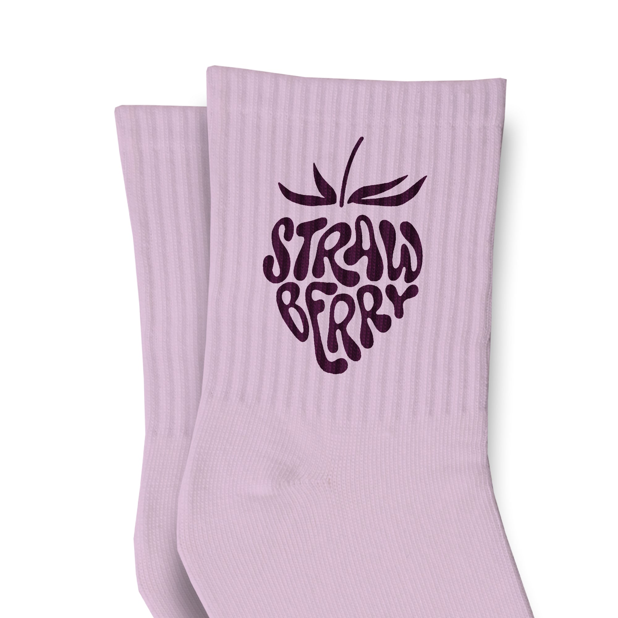 STRAWBERRY | CREW SOCKS