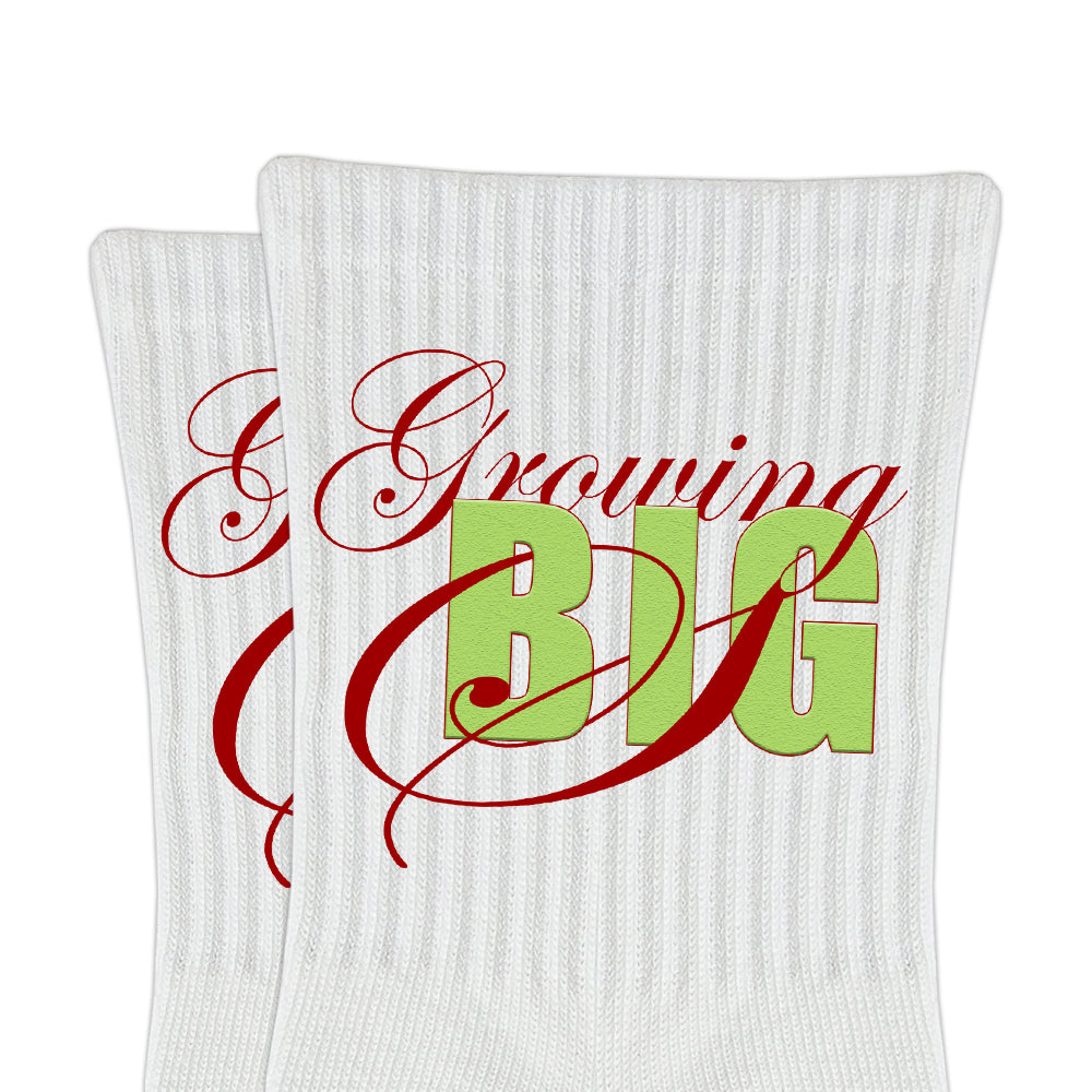 GROWING BIG | CREW SOCKS