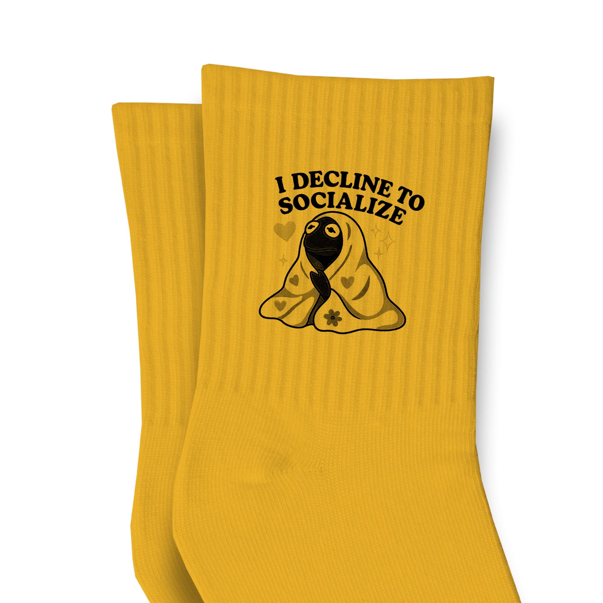 DECLINE TO SOCIALISE | CREW SOCKS
