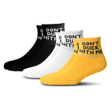 DON'T DUCK WITH ME (PACK OF 3) | ANKLE SOCKS