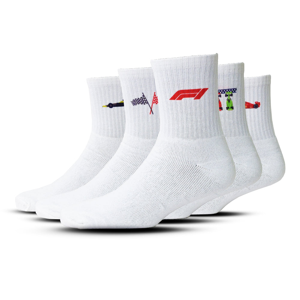 GRAND PRIX COMBO | CREW SOCKS