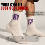 GYM ADDICT | CREW SOCKS