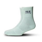 CEO OF OVERTHINKING | CREW SOCKS