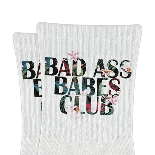 BAD ASS BABE | CREW SOCKS
