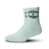 DIFFICULT & EXPENSIVE | CREW SOCKS