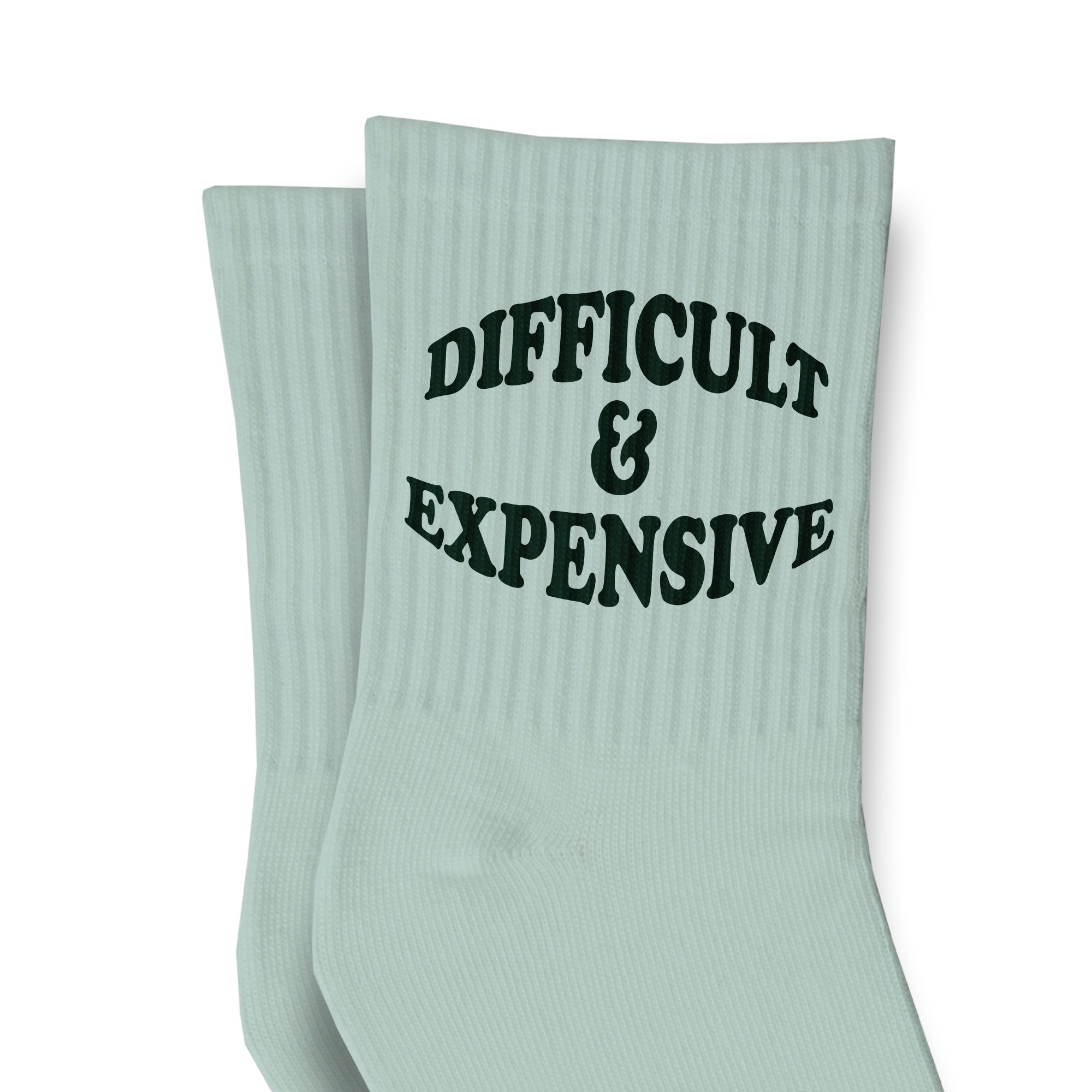 DIFFICULT & EXPENSIVE | CREW SOCKS