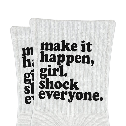 MAKE IT HAPPEN | CREW SOCKS