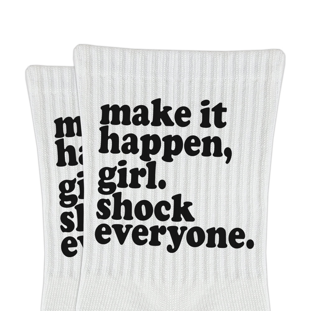 MAKE IT HAPPEN | CREW SOCKS