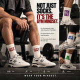 GYM ADDICT | CREW SOCKS
