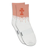 TOO PRETTY TO WORK | CREW SOCKS