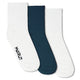 WHITE & GREY | CREW SOCKS