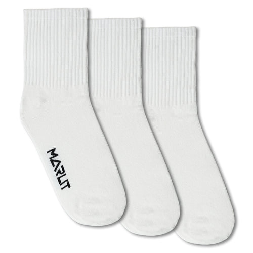 WHITE | CREW SOCKS