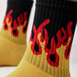 YELLOW FIRE | CREW SOCKS