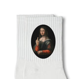 MONA DON'T CARE | CREW SOCKS