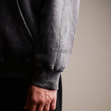Grey Washed Oversized Unisex Hoodie