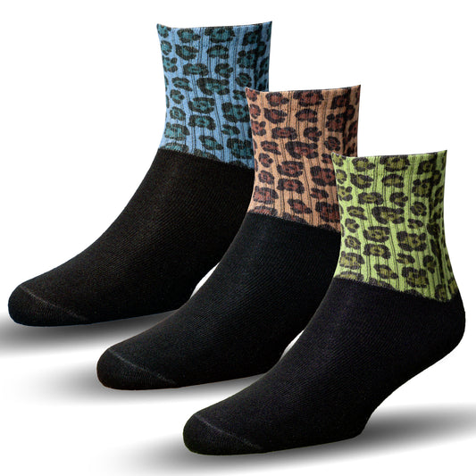 CHEETAH COMBO | CREW SOCKS