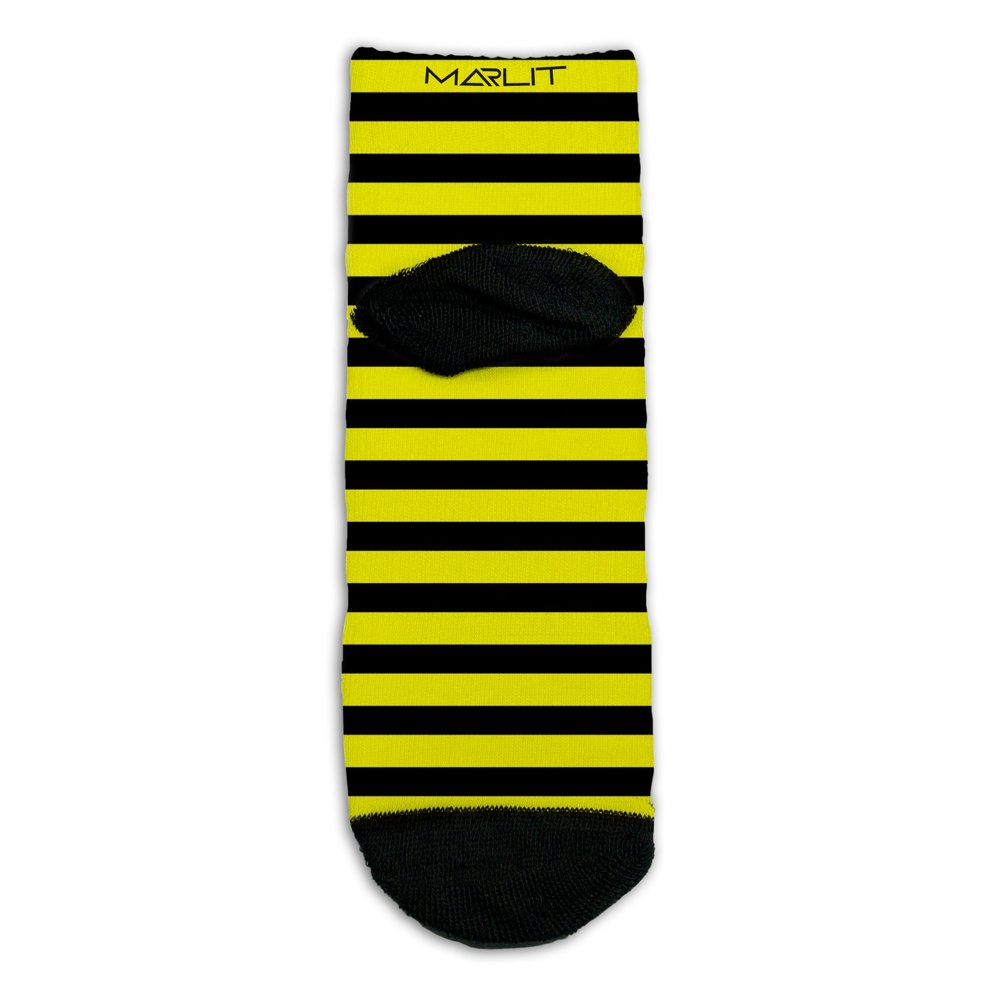 Black Yellow Striped Socks