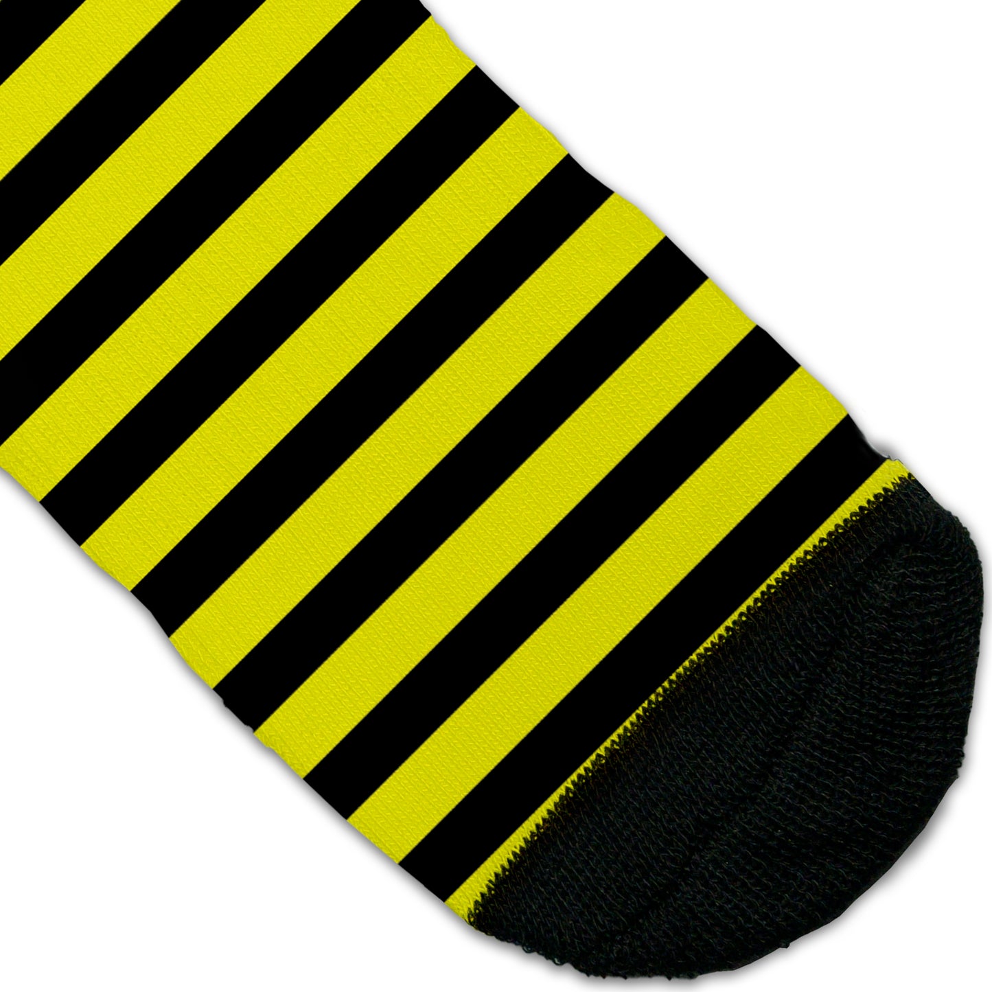 Black Yellow Striped Socks