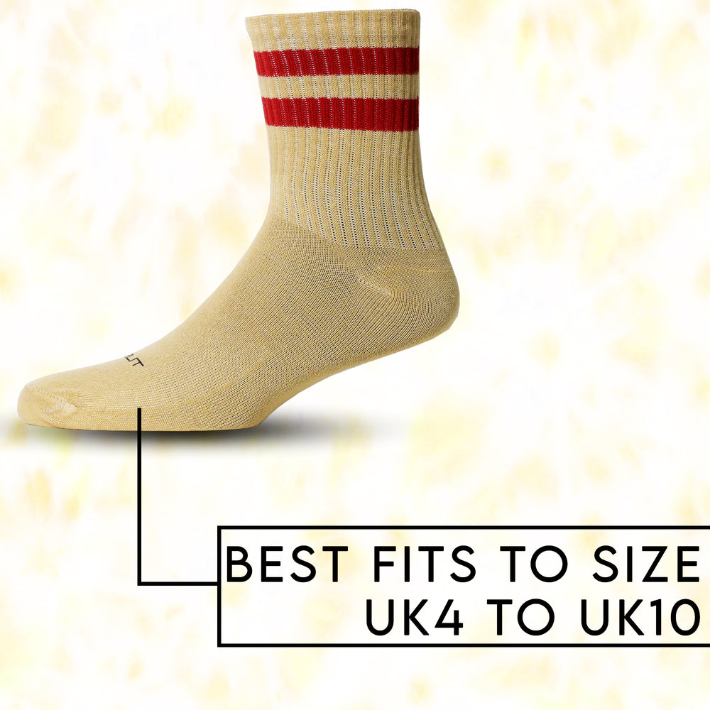 OLD SCHOOL STRIPES COMBO | CREW SOCKS