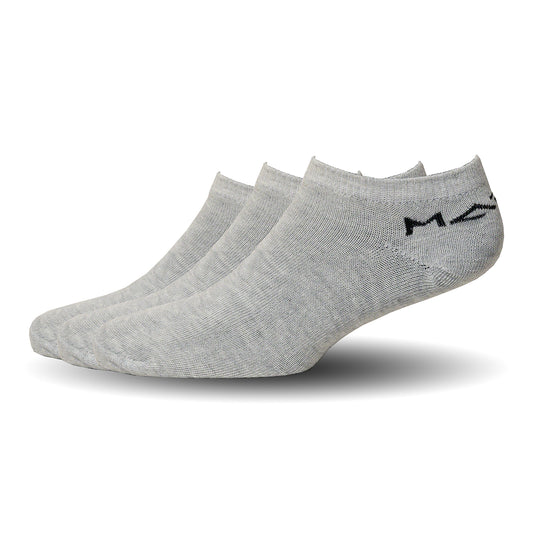 Light Grey  Unisex Low Cut Length ( Pack of 3 )